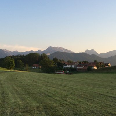 Panoramalage in Hopferau, Bauernhof Bayrhof